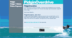 Desktop Screenshot of pidginoverdrive.com